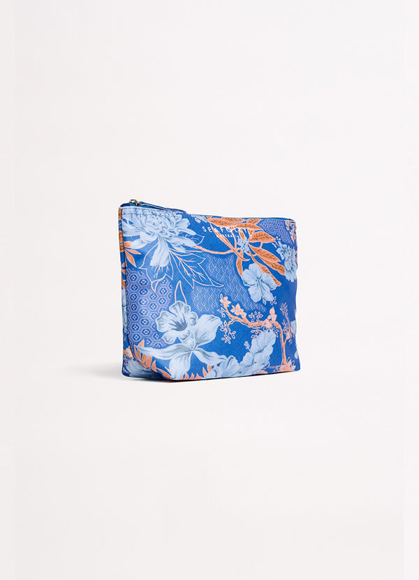 Eden Zip Pouch - Azure