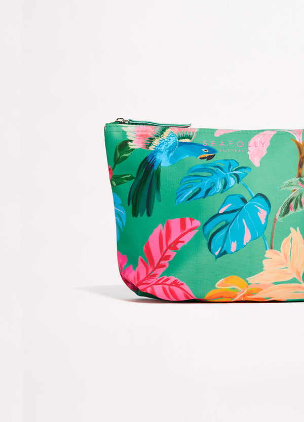 Tropica Zip Pouch - Jade