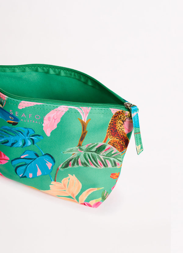 Tropica Zip Pouch - Jade