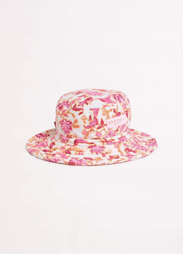 Silk Road Girls Swim Bucket Hat - Pink