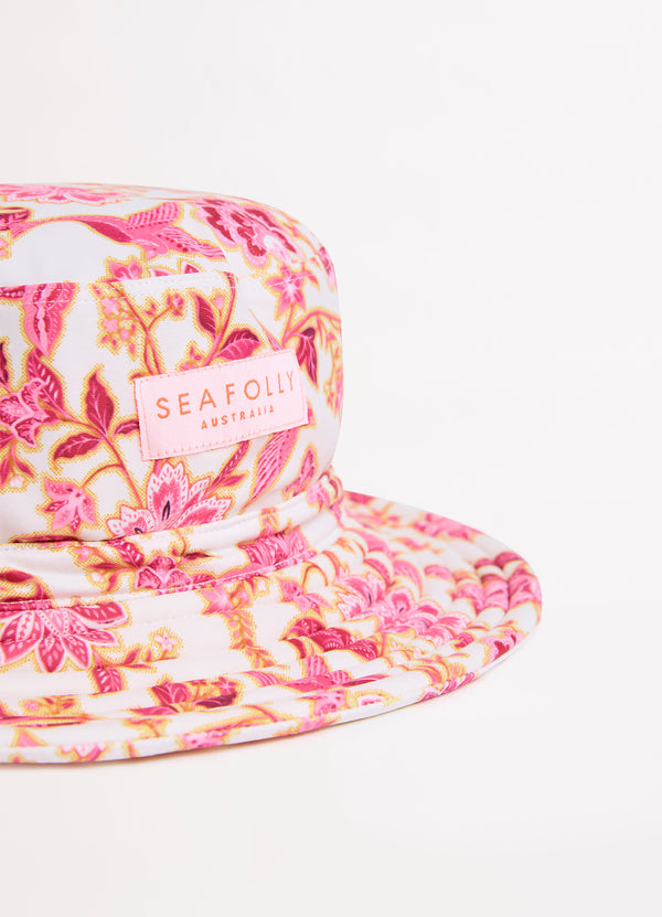 Silk Road Girls Swim Bucket Hat - Pink