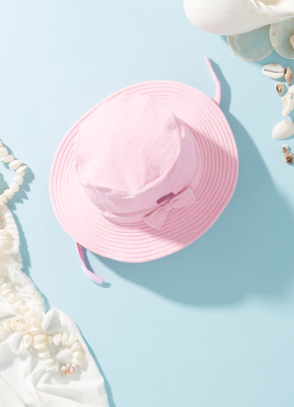Girls Summer Essential Swim Bucket Hat  - Sweet Lilac